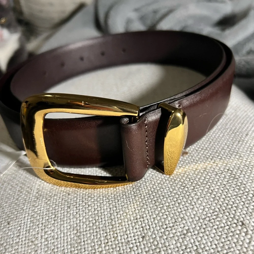 Madewell chunky metal statement belt size L